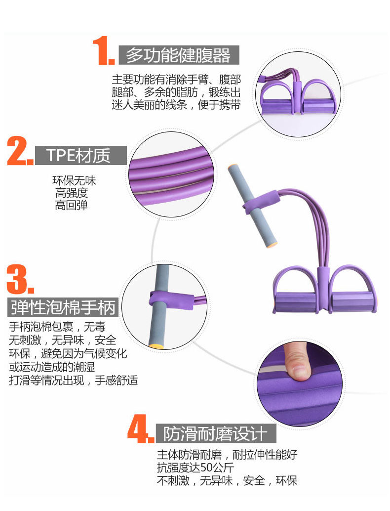 拉力器正确锻炼方法